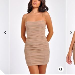 MESH CORSET UNDERLAY DRESS from M Boutique